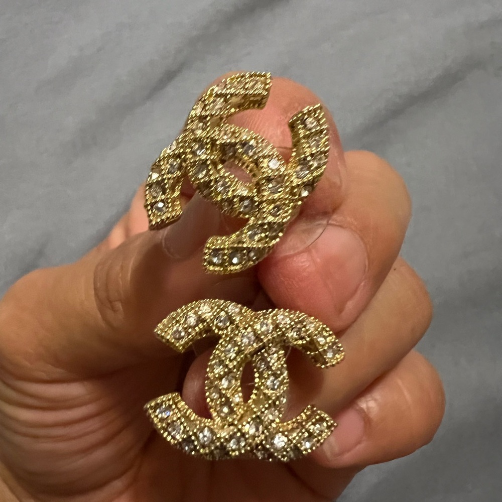 Authentic Chanel stud Earrings